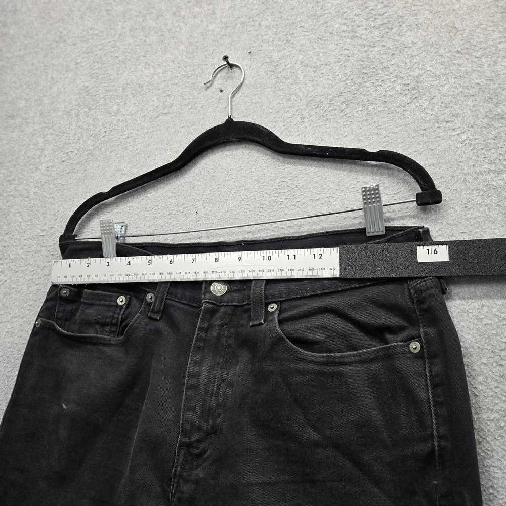 Levi's 514 Men Jeans 31X30 Black Denim Straight Fit 29